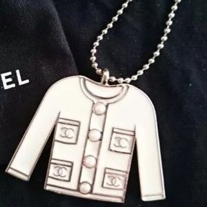 CHANEL Accessories - Chanel Key Ring White Charm Jacket Authentic CHANEL Accessories - Chanel Key Ring White Charm Jacket Authentic